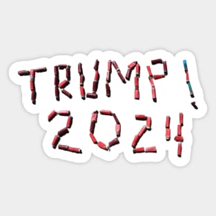 Trump 2024 Shotgun Shells Sticker